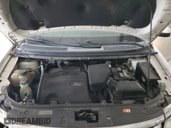 2011 Ford Edge SEL with VIN 2FMDK3JC5BBA43297, listed as a Copart auction lot 46117515 with 164,416 mi miles and Salvage Title. Bid and sale history available at DreamBid. Image 12.