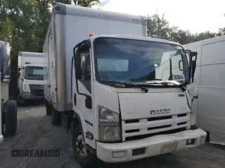 2013 Isuzu NQR IBT PWL with VIN JALE5W165D7900031, listed as a Copart auction lot 69288344 with Not Provided miles and Salvage Title. Bid and sale history available at carsss.com. Image 1.