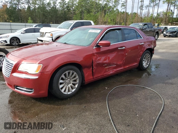 2014 Chrysler 300 with VIN 2C3CCAAG1EH235553, listed as a Copart auction lot 80919094 with 168,169 mi miles and Salvage Title. Bid and sale history available at DreamBid. Image 1.