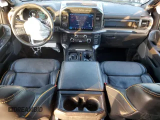 2023 Ford F-150 XL with VIN 1FTEW1E8XPFB14183, listed as a Copart auction lot 41438265 with 20,666 mi miles and Salvage Title. Bid and sale history available at carsss.com. Image 8.