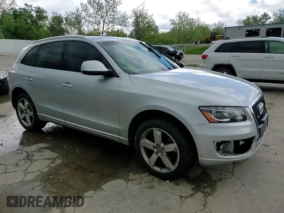 2011 Audi Q5 Premium Plus with VIN WA1LFAFP8BA025063, listed as a Copart auction lot 55087725 with 125,714 mi miles and Salvage title. Bid and sale history available at DreamBid. Image 14.