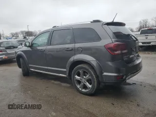 2017 Dodge Journey Crossroad Plus with VIN 3C4PDDGG0HT512580, listed as a Copart auction lot 46680745 with 132,074 mi miles and Clean title. Bid and sale history available at DreamBid. Image 2.
