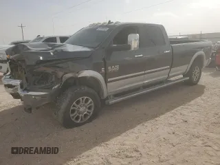 2015 Ram 3500 Laramie with VIN 3C63R3JL2FG541740, listed as a Copart auction lot 47493445 with 178,208 mi miles and Salvage Title. Bid and sale history available at carsss.com. Image 1.