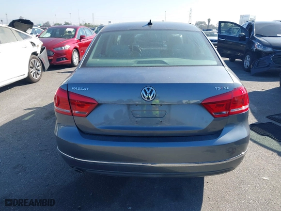 2015 Volkswagen Passat 1.8T Sport with VIN 1VWBT7A36FC020582, listed as a IAAI auction lot 41625054 with 98,613 mi miles. Bid and sale history available at carsss.com. Image 16.