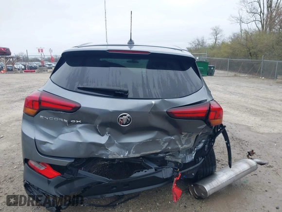 2022 Buick Encore GX Preferred with VIN KL4MMBS27NB112168, listed as a IAAI auction lot 41996307 with 51,291 mi miles and . Bid and sale history available at DreamBid. Image 17.