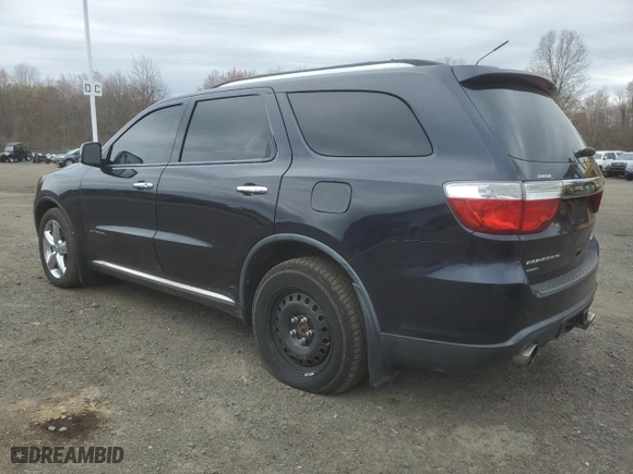 2011 Dodge Durango Citadel with VIN 1D4SE5GTXBC595273, listed as a Copart auction lot 54205335 with 164,073 mi miles and Clean Title. Bid and sale history available at carsss.com. Image 2.