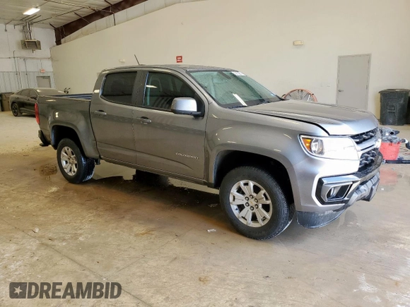2022 Chevrolet Colorado 2WD LT with VIN 1GCGSCEN4N1137278, listed as a Copart auction lot 61501135 with 61,551 mi miles and Clean title. Bid and sale history available at DreamBid. Image 4.