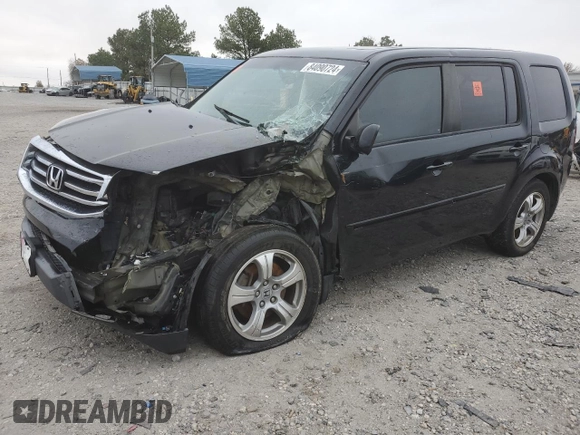 2015 Honda Pilot EX-L z VIN 5FNYF3H54FB015811, wystawiony jako Copart lot #84090724 z przebiegiem Nie podano mil oraz Nie do naprawy • Non repairable. Historia ofert i sprzedaży dostępna na DreamBid. Obrazek 1.