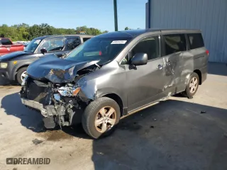 2015 Nissan Quest S with VIN JN8AE2KP7F9133942, listed as a Copart auction lot 69644094 with 0 mi miles and Non Repairable. Bid and sale history available at carsss.com. Image 1.