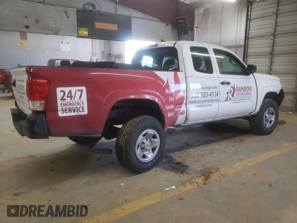 2016 Toyota Tacoma SR z VIN 5TFRX5GN8GX053693, wystawiony jako Copart lot #83770604 z przebiegiem 217 365 mil mil oraz Szkoda całkowita • Salvage title. Historia ofert i sprzedaży dostępna na DreamBid. Obrazek 3.