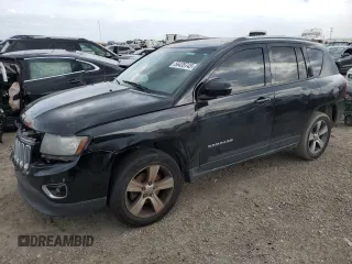 2016 Jeep Compass High Altitude z VIN 1C4NJCEA9GD716095, wystawiony jako Copart lot #56435745 z przebiegiem 145 361 mil mil oraz Szkoda całkowita • Salvage title. Historia ofert i sprzedaży dostępna na DreamBid. Obrazek 1.