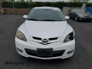 2008 Mazda 3 S GT with VIN JM1BK344X81163665, listed as a Copart auction lot 53690955 with 184,056 mi miles and Salvage Title. Bid and sale history available at DreamBid. Image 5.