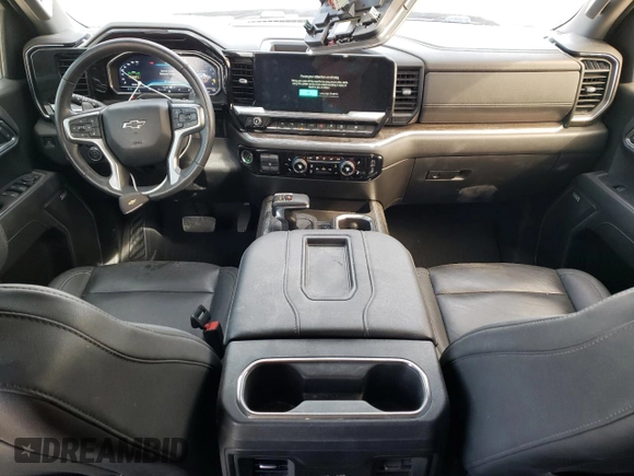 2022 Chevrolet Silverado 1500 RST with VIN 1GCUDEET9NZ502028, listed as a Copart auction lot 44854605 with 50,146 mi miles and Salvage Title. Bid and sale history available at DreamBid. Image 8.