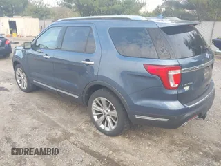 2018 Ford Explorer Limited z VIN 1FM5K8FH8JGC90021, wystawiony jako IAAI lot #41983553 z przebiegiem 64 813 mil mil oraz . Historia ofert i sprzedaży dostępna na DreamBid. Obrazek 3.