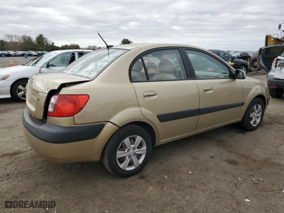 2009 Kia Rio SX with VIN KNADE223996539049, listed as a Copart auction lot 49114175 with 128,072 mi miles and Salvage Title. Bid and sale history available at carsss.com. Image 3.