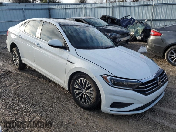 2019 Volkswagen Jetta SEL with VIN 3VWE57BU5KM230078, listed as a Copart auction lot 80635694 with 62,449 mi miles and Salvage title. Bid and sale history available at DreamBid. Image 4.