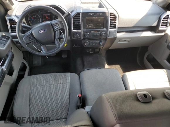 2015 Ford F-150 XL with VIN 1FTEW1CP4FFA57780, listed as a Copart auction lot 64268785 with 160,714 mi miles and Salvage title. Bid and sale history available at DreamBid. Image 8.