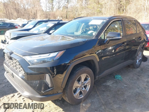 2024 Toyota RAV4 XLE with VIN 2T3P1RFV1RC394105, listed as a IAAI auction lot 41737921 with 11,719 mi miles. Bid and sale history available at carsss.com. Image 17.
