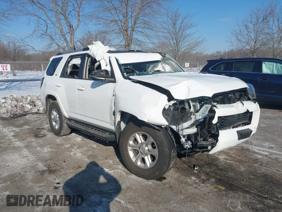 2022 Toyota 4Runner SR5 Premium with VIN JTENU5JR0N6058842, listed as a IAAI auction lot 41405515 with 27,480 mi miles and . Bid and sale history available at DreamBid. Image 6.