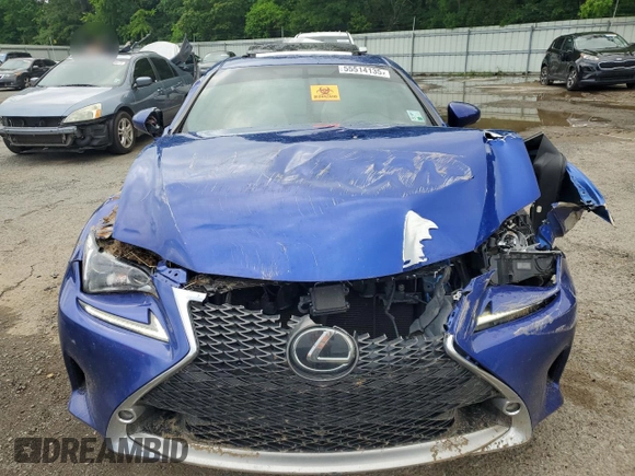 2015 Lexus RC 350 F Sport z VIN JTHHE5BC9F5005622, wystawiony jako Copart lot #55514135 z przebiegiem 84 164 mil mil oraz Szkoda całkowita • Salvage title. Historia ofert i sprzedaży dostępna na DreamBid. Obrazek 5.