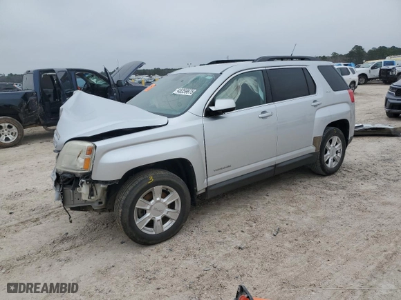 2011 GMC Terrain SLE-2 with VIN 2CTALSECXB6474451, listed as a Copart auction lot 45359975 with 0 mi miles and Salvage Title. Bid and sale history available at carsss.com. Image 1.