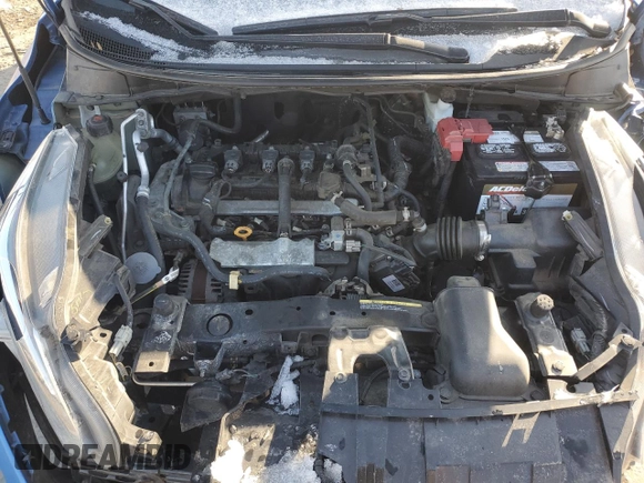 2021 Nissan Versa SV with VIN 3N1CN8EV6ML843925, listed as a Copart auction lot 42433545 with 108,224 mi miles and Salvage Title. Bid and sale history available at DreamBid. Image 12.