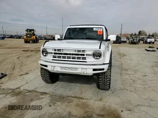 2021 Ford Bronco with VIN 1FMEE5BH5MLB03650, listed as a Copart auction lot 43584385 with 12,104 mi miles and Salvage Title. Bid and sale history available at DreamBid. Image 11.