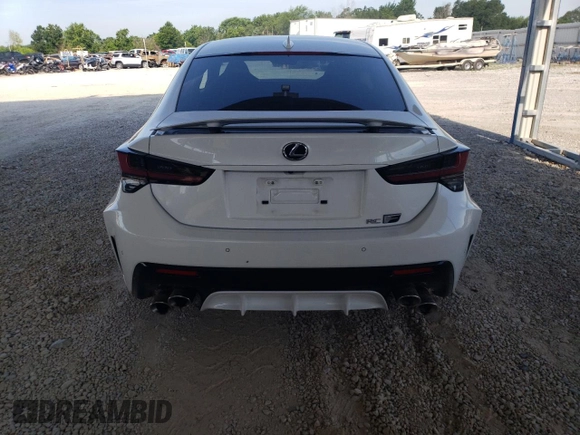 2020 Lexus RC F with VIN JTHDP5BCXL5007836, listed as a Copart auction lot 60625385 with 29,778 mi miles and Salvage title. Bid and sale history available at DreamBid. Image 6.