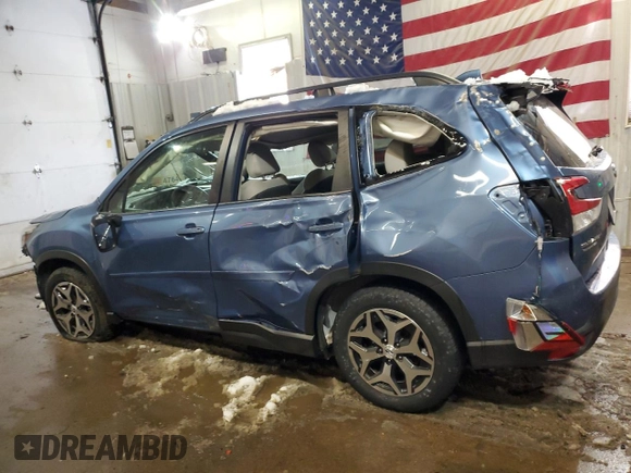 2019 Subaru Forester Premium with VIN JF2SKAGC0KH494715, listed as a Copart auction lot 46235415 with 60,032 mi miles and Salvage Title. Bid and sale history available at carsss.com. Image 2.