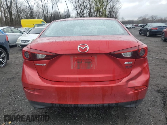 2014 Mazda 3 i SV with VIN JM1BM1T73E1194651, listed as a Copart auction lot 52598885 with 110,839 mi miles and Salvage Title. Bid and sale history available at DreamBid. Image 6.