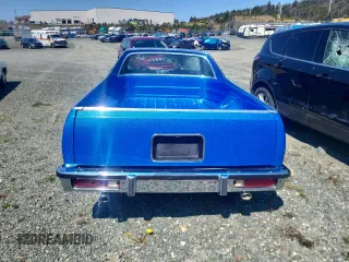 1981 Chevrolet El Camino z VIN 1GCCW80HXBZ404115, wystawiony jako Copart lot #58426095 z przebiegiem Nie podano mil oraz Szkoda całkowita • Salvage title. Historia ofert i sprzedaży dostępna na DreamBid. Obrazek 6.