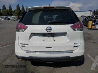 2014 Nissan Rogue SV with VIN 5N1AT2MT0EC848828, listed as a Copart auction lot 55297045 with 114,431 mi miles and Salvage Title. Bid and sale history available at DreamBid. Image 6.