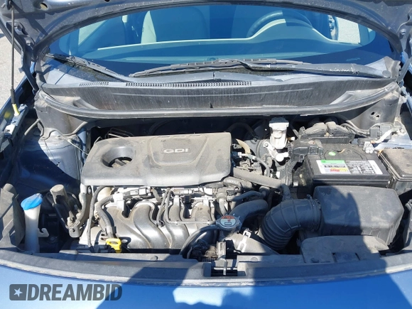 2016 Kia Rio LX with VIN KNADM4A32G6648191, listed as a IAAI auction lot 41925984 with 187,116 mi miles. Bid and sale history available at carsss.com. Image 10.