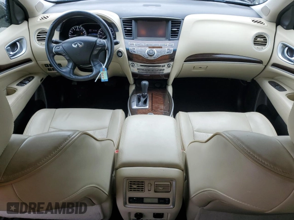 2015 Infiniti QX60 with VIN 5N1AL0MM1FC507436, listed as a Copart auction lot 50399365 with 80,006 mi miles and Salvage Title. Bid and sale history available at DreamBid. Image 8.