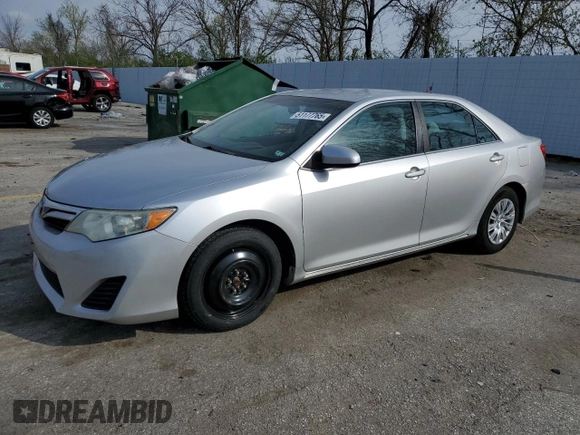 2012 Toyota Camry L with VIN 4T1BF1FK2CU148603, listed as a Copart auction lot 51177765 with 134,126 mi miles and Salvage Title. Bid and sale history available at carsss.com. Image 1.