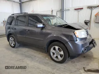2015 Honda Pilot EX-L with VIN 5FNYF4H50FB044387, listed as a Copart auction lot 53312715 with 114,482 mi miles and Salvage Title. Bid and sale history available at carsss.com. Image 4.