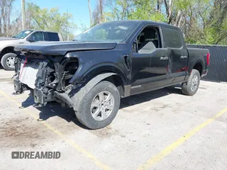 2024 Ford F-150 XLT with VIN 1FTFW3LD1RFA75938, listed as a IAAI auction lot 42011485 with 14,674 mi miles. Bid and sale history available at carsss.com. Image 17.