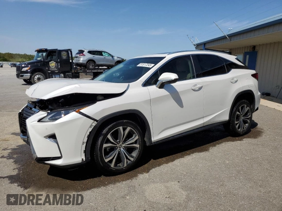 2018 Lexus RX with VIN 2T2BZMCA7JC150877, listed as a Copart auction lot 51517245 with 53,876 mi miles and Salvage Title. Bid and sale history available at carsss.com. Image 1.