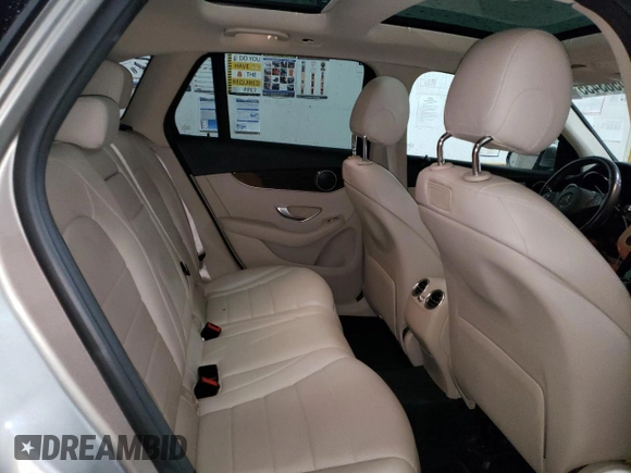 2019 Mercedes-Benz GLC 300 with VIN WDC0G4JB7KV162050, listed as a Copart auction lot 60563435 with 72,670 mi miles and Clean title. Bid and sale history available at DreamBid. Image 11.