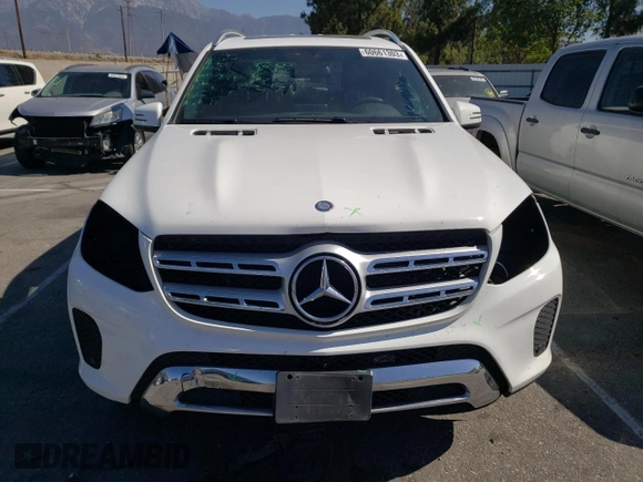 2017 Mercedes-Benz GLS with VIN 4JGDF6EEXHA908786, listed as a Copart auction lot 60661303 with 71,527 mi miles. Bid and sale history available at carsss.com. Image 5.
