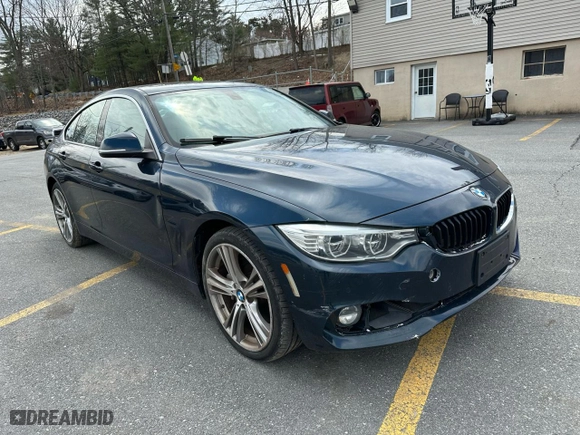 2017 BMW 4 Series 440i xDrive with VIN WBA4E5C54HG188707, listed as a Copart auction lot 52925905 with 91,287 mi miles and Salvage Title. Bid and sale history available at carsss.com. Image 4.
