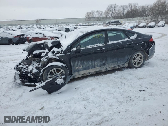 2018 Ford Fusion Hybrid S with VIN 3FA6P0UU0JR282098, listed as a Copart auction lot 87309804 with 0 mi miles and Non Repairable. Bid and sale history available at carsss.com. Image 1.