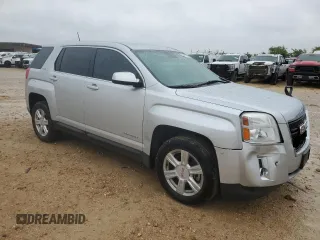 2014 GMC Terrain SLE with VIN 2GKALMEK4E6318008, listed as a Copart auction lot 55818745 with 74,481 mi miles and Salvage Title. Bid and sale history available at DreamBid. Image 4.