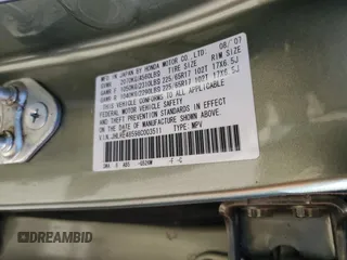 2008 Honda CR-V EX z VIN JHLRE48598C003511, wystawiony jako Copart lot #47663325 z przebiegiem 123 422 mil mil oraz Szkoda całkowita • Salvage title. Historia ofert i sprzedaży dostępna na DreamBid. Obrazek 13.