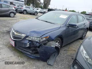 2017 Acura TLX with VIN 19UUB1F30HA001577, listed as a IAAI auction lot 41831495 with 78,183 mi miles. Bid and sale history available at carsss.com. Image 2.