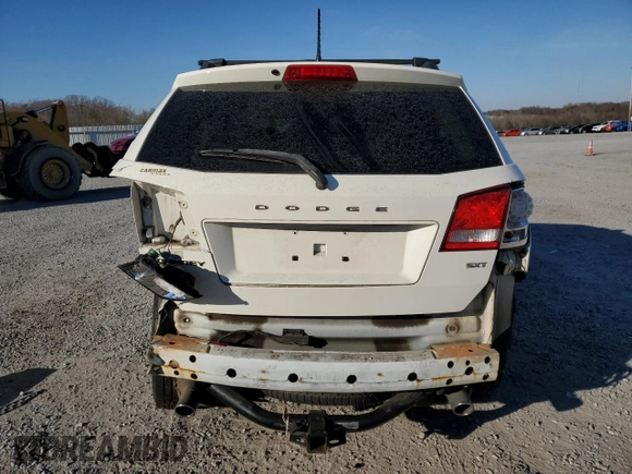 2013 Dodge Journey SXT with VIN 3C4PDCBG7DT689297, listed as a Copart auction lot 47303385 with 129,120 mi miles and Salvage Title. Bid and sale history available at carsss.com. Image 6.