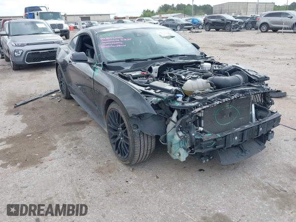 2021 Ford Mustang GT with VIN 1FA6P8CF8M5137318, listed as a IAAI auction lot 41934683 with 62,473 mi miles and . Bid and sale history available at DreamBid. Image 1.