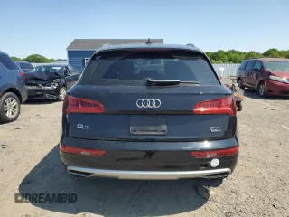 2018 Audi Q5 Premium with VIN WA1ANAFY4J2012175, listed as a Copart auction lot 59550155 with 52,013 mi miles and Salvage title. Bid and sale history available at DreamBid. Image 6.