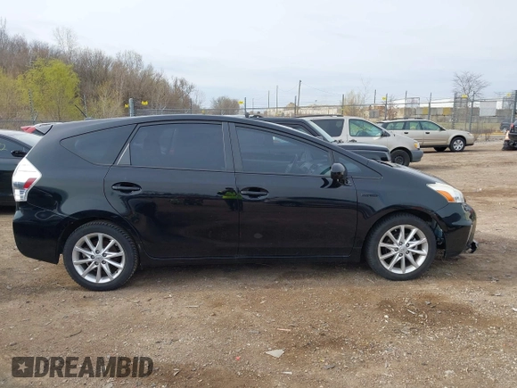 2013 Toyota Prius Two with VIN JTDZN3EU9D3222448, listed as a IAAI auction lot 42068763 with 160,673 mi miles and . Bid and sale history available at carsss.com. Image 13.