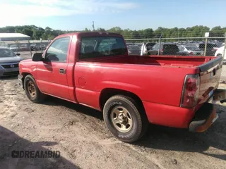 2004 Chevrolet Silverado 1500 Work Truck with VIN 1GCEC14X54Z295107, listed as a IAAI auction lot 42136228 with 200,394 mi miles. Bid and sale history available at carsss.com. Image 3.
